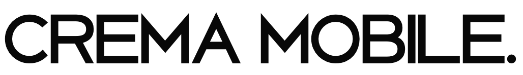 Crema Mobile Logo Schriftzug